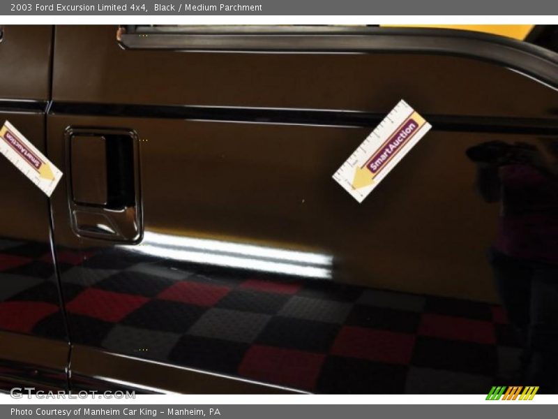 Black / Medium Parchment 2003 Ford Excursion Limited 4x4