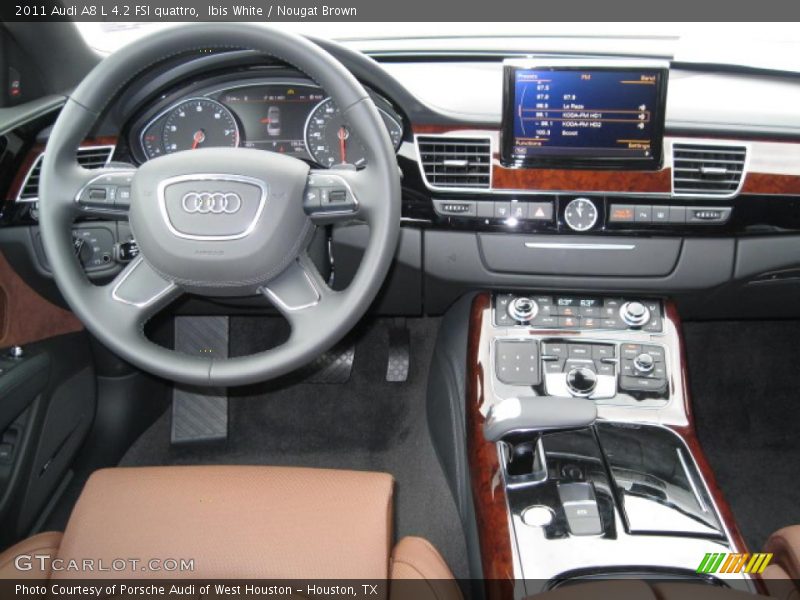 Dashboard of 2011 A8 L 4.2 FSI quattro