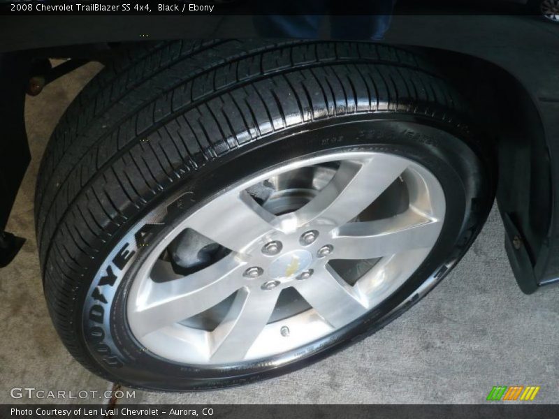Black / Ebony 2008 Chevrolet TrailBlazer SS 4x4