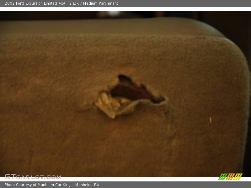 Black / Medium Parchment 2003 Ford Excursion Limited 4x4