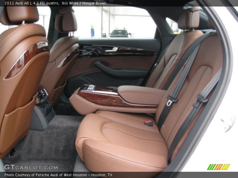  2011 A8 L 4.2 FSI quattro Nougat Brown Interior