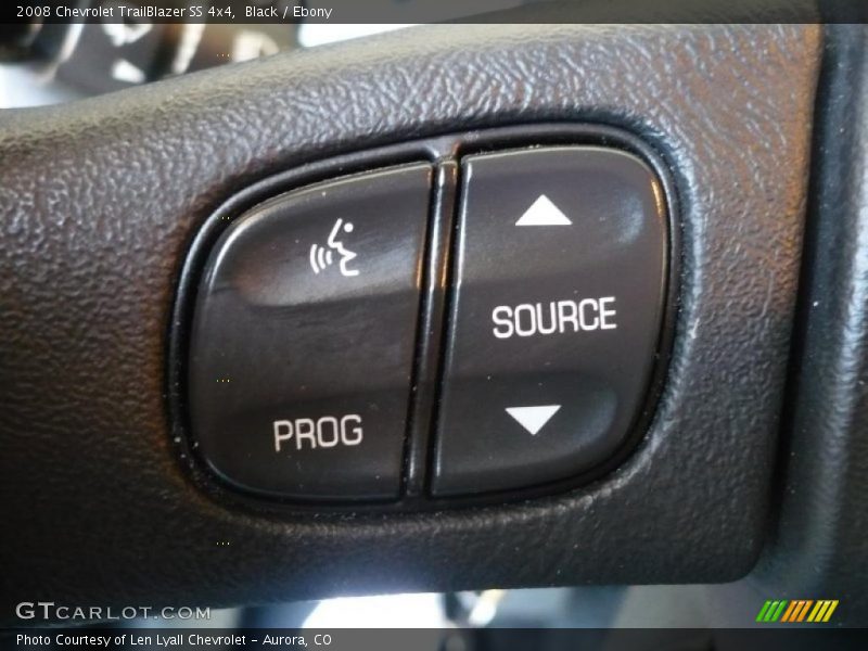 Controls of 2008 TrailBlazer SS 4x4