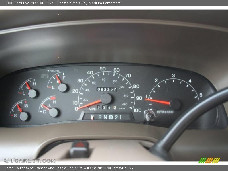  2000 Excursion XLT 4x4 XLT 4x4 Gauges