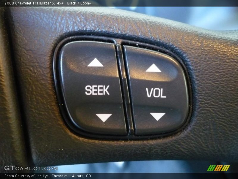 Controls of 2008 TrailBlazer SS 4x4