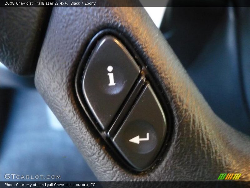 Controls of 2008 TrailBlazer SS 4x4