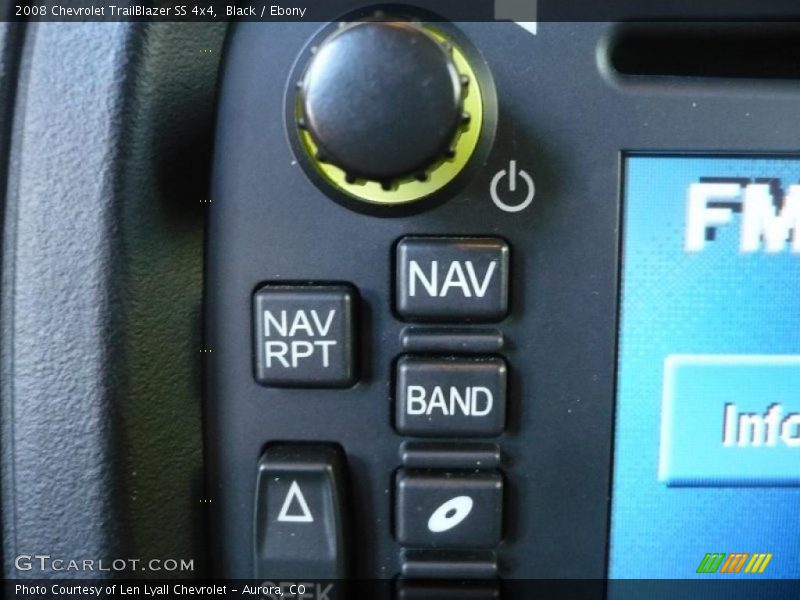 Controls of 2008 TrailBlazer SS 4x4