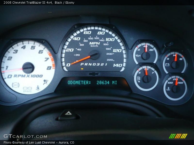  2008 TrailBlazer SS 4x4 SS 4x4 Gauges