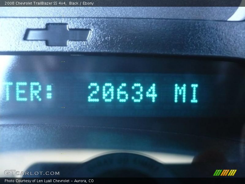 Black / Ebony 2008 Chevrolet TrailBlazer SS 4x4