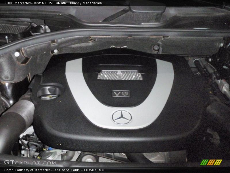 Black / Macadamia 2008 Mercedes-Benz ML 350 4Matic