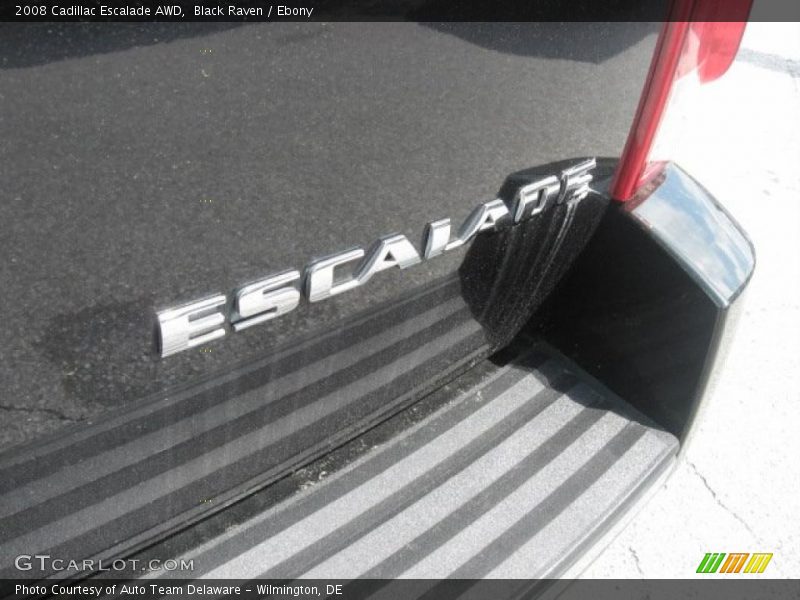 Black Raven / Ebony 2008 Cadillac Escalade AWD