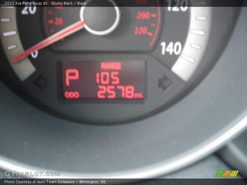 Ebony Black / Black 2011 Kia Forte Koup EX