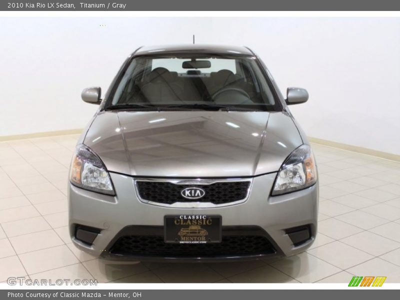 Titanium / Gray 2010 Kia Rio LX Sedan