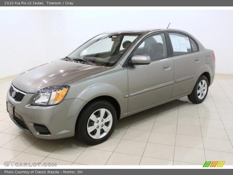 Titanium / Gray 2010 Kia Rio LX Sedan