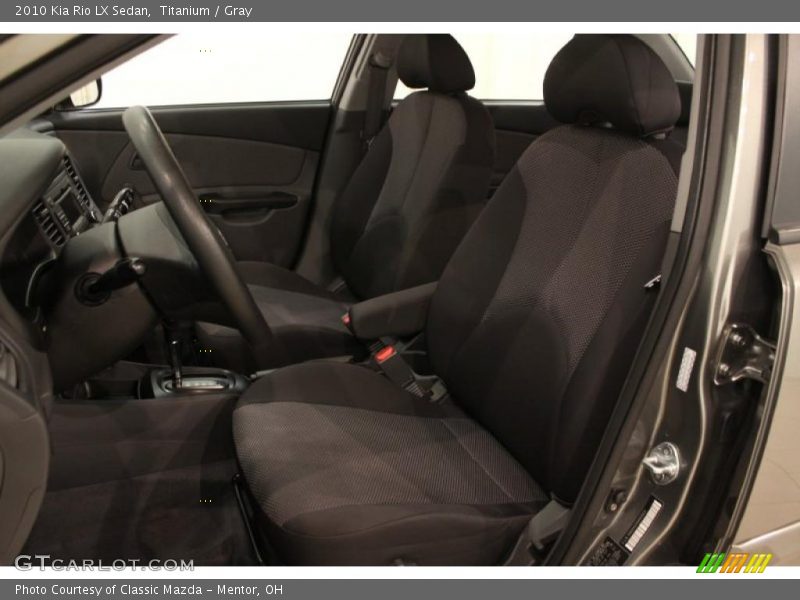 Titanium / Gray 2010 Kia Rio LX Sedan
