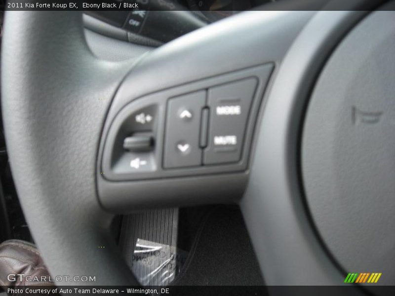Ebony Black / Black 2011 Kia Forte Koup EX