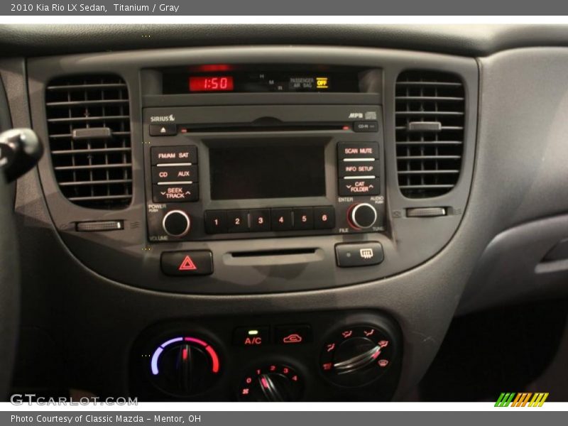 Titanium / Gray 2010 Kia Rio LX Sedan