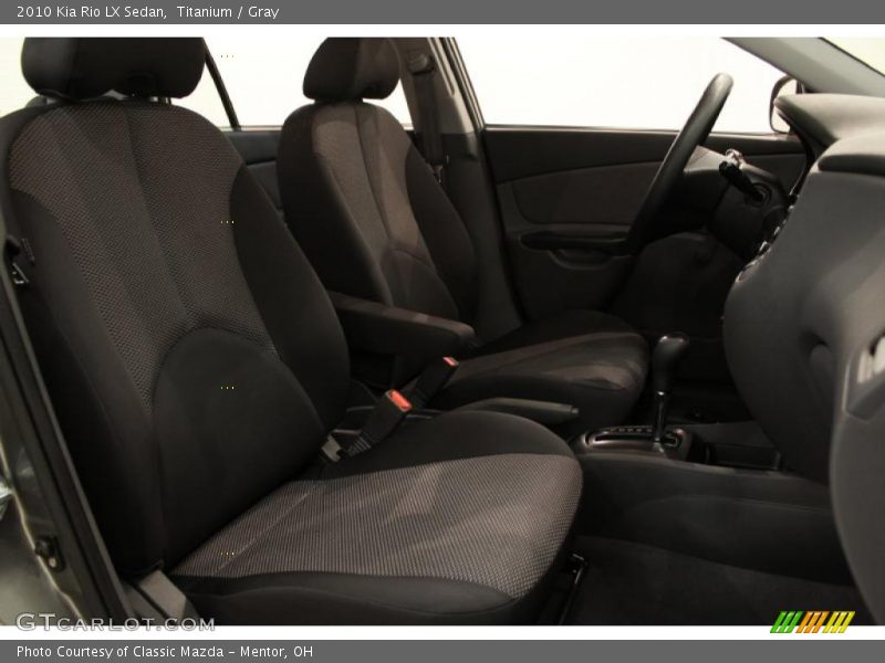 Titanium / Gray 2010 Kia Rio LX Sedan