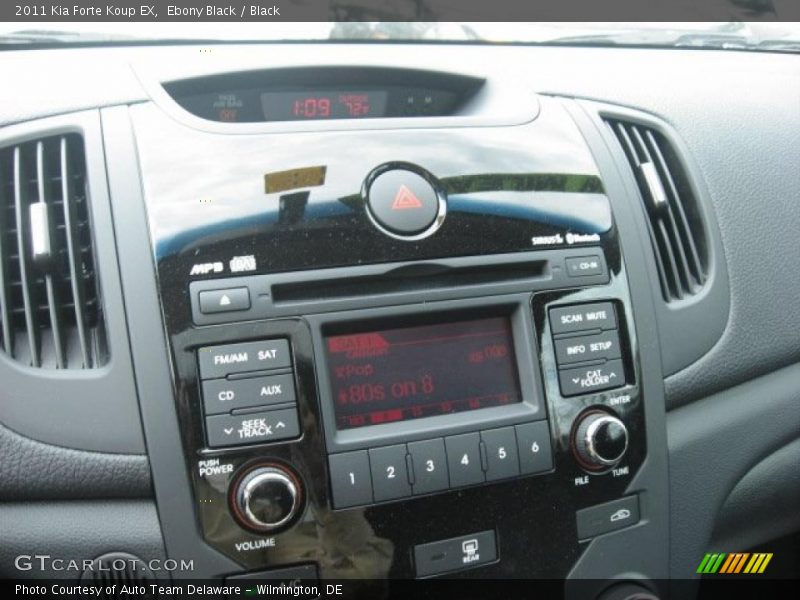 Ebony Black / Black 2011 Kia Forte Koup EX
