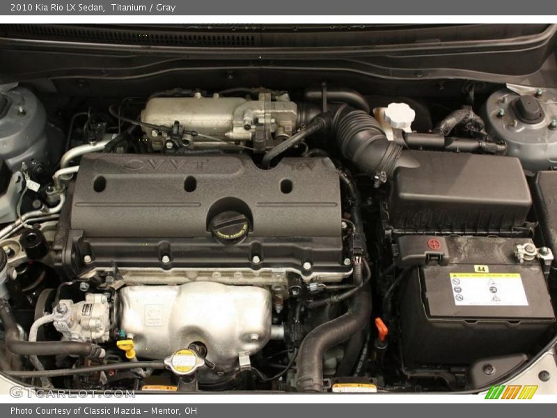 Titanium / Gray 2010 Kia Rio LX Sedan