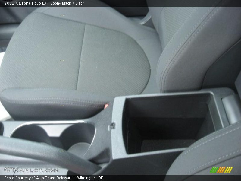 Ebony Black / Black 2011 Kia Forte Koup EX