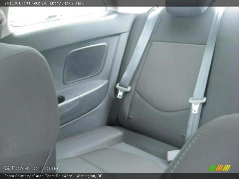 Ebony Black / Black 2011 Kia Forte Koup EX