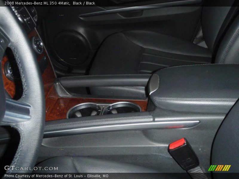 Black / Black 2008 Mercedes-Benz ML 350 4Matic
