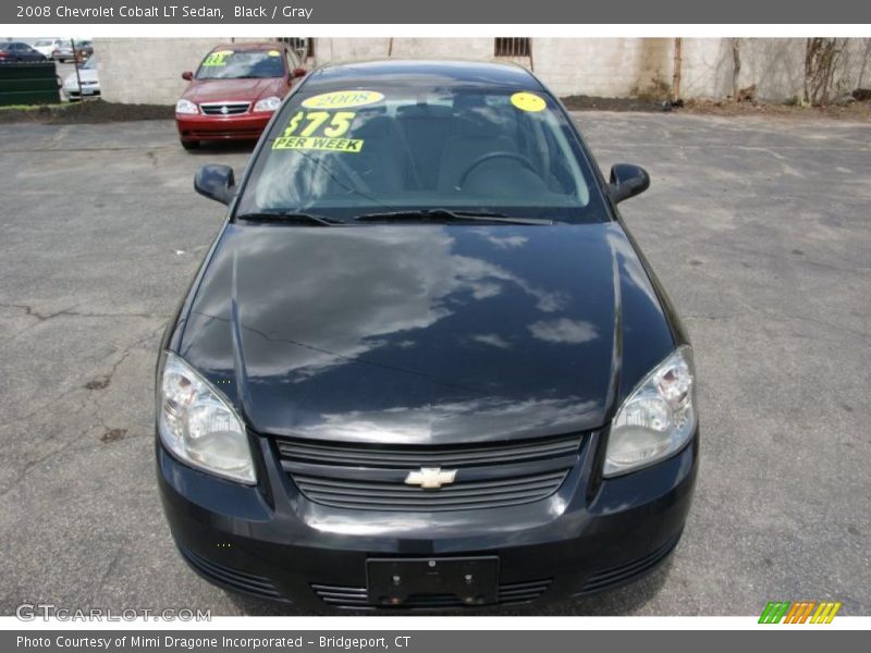 Black / Gray 2008 Chevrolet Cobalt LT Sedan