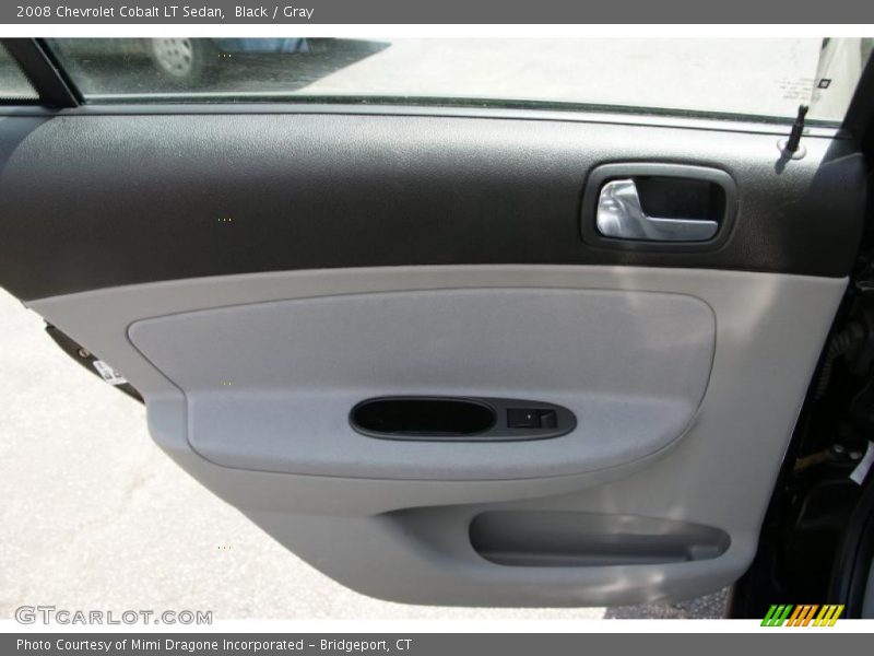 Black / Gray 2008 Chevrolet Cobalt LT Sedan