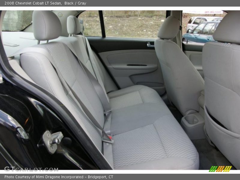 Black / Gray 2008 Chevrolet Cobalt LT Sedan