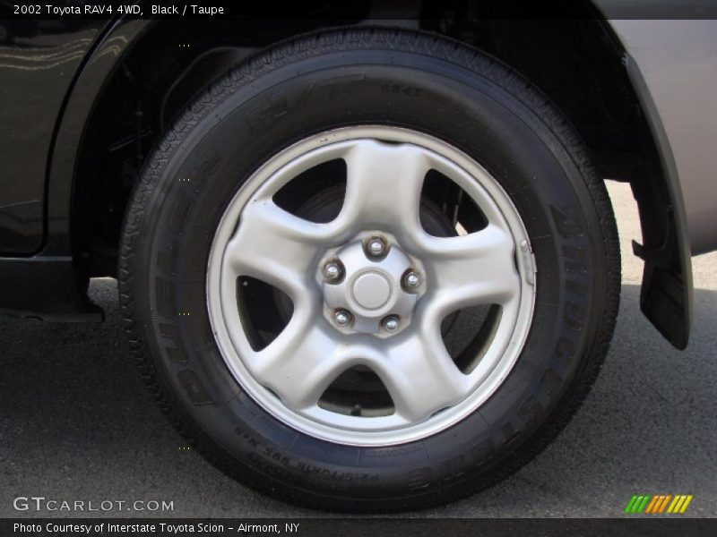 Black / Taupe 2002 Toyota RAV4 4WD