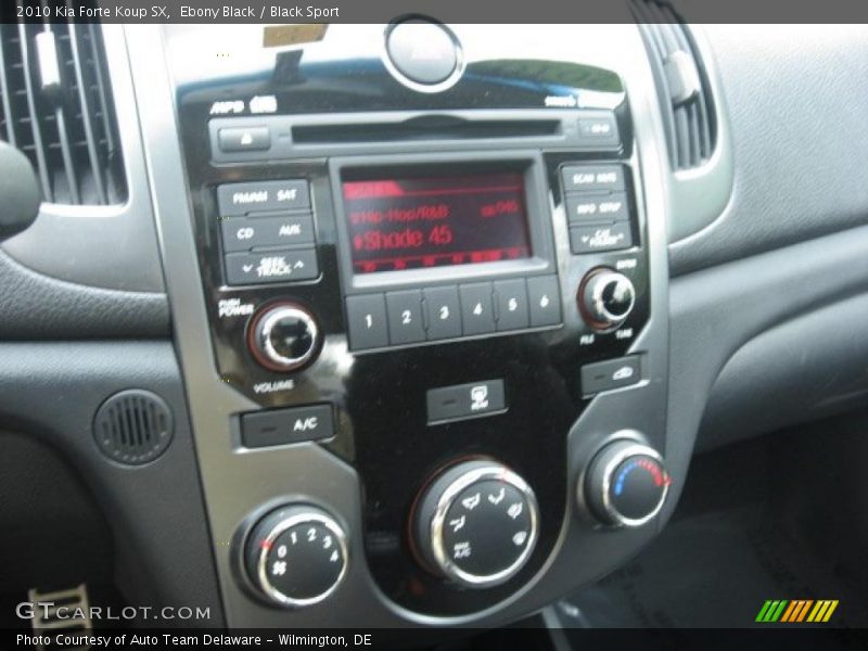 Ebony Black / Black Sport 2010 Kia Forte Koup SX