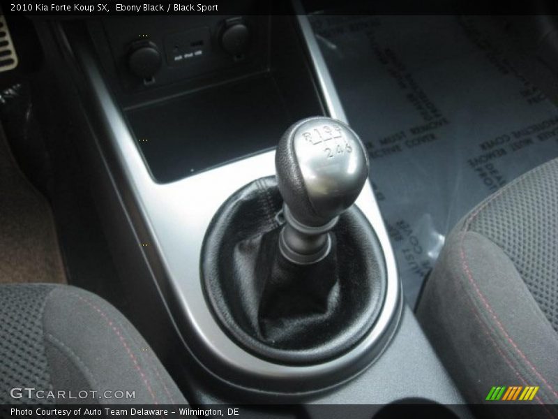 Ebony Black / Black Sport 2010 Kia Forte Koup SX