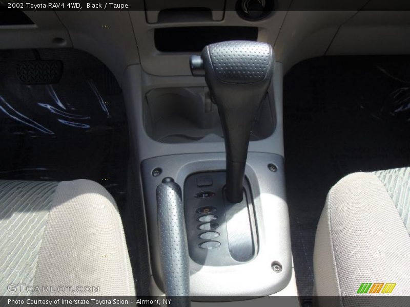Black / Taupe 2002 Toyota RAV4 4WD