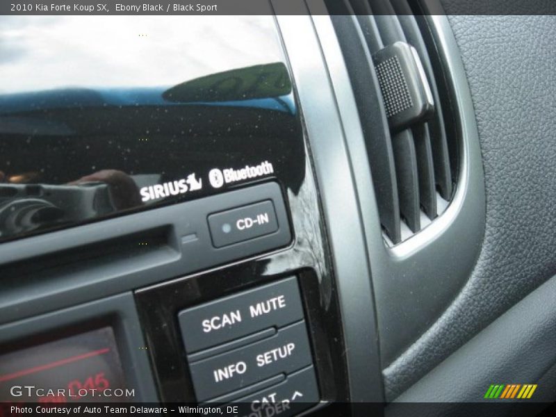 Ebony Black / Black Sport 2010 Kia Forte Koup SX