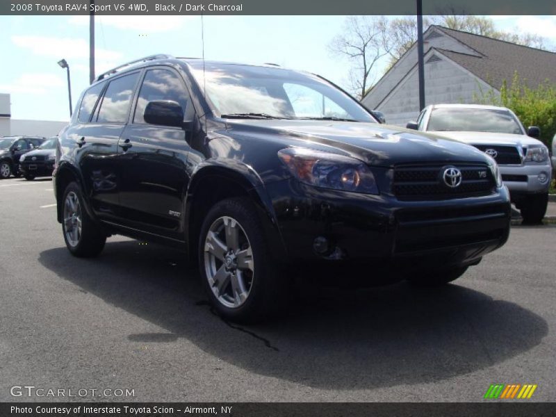 Black / Dark Charcoal 2008 Toyota RAV4 Sport V6 4WD