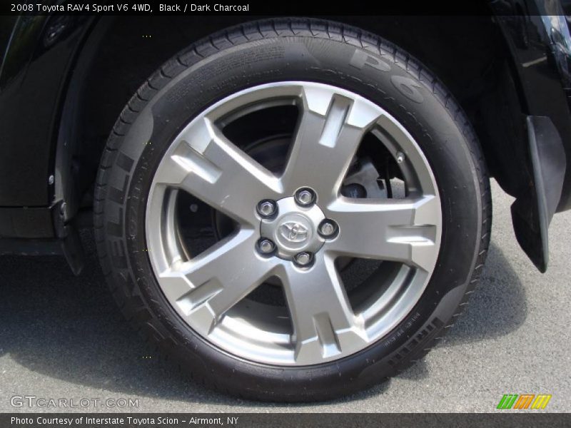 Black / Dark Charcoal 2008 Toyota RAV4 Sport V6 4WD