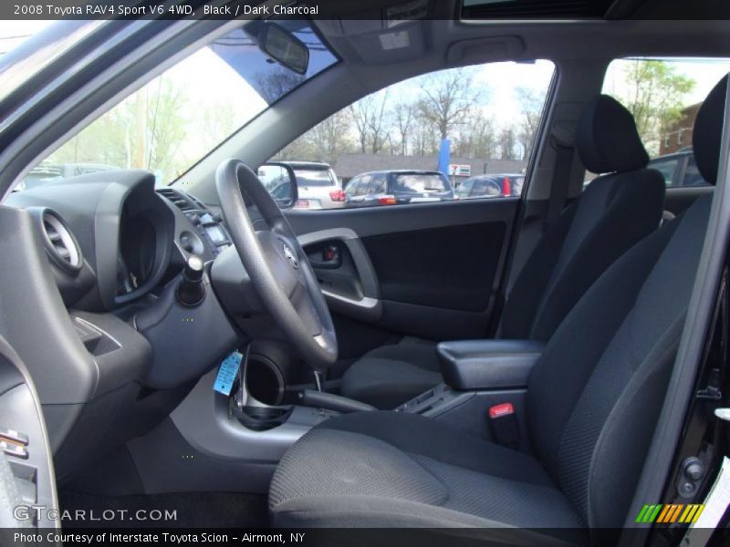 Black / Dark Charcoal 2008 Toyota RAV4 Sport V6 4WD