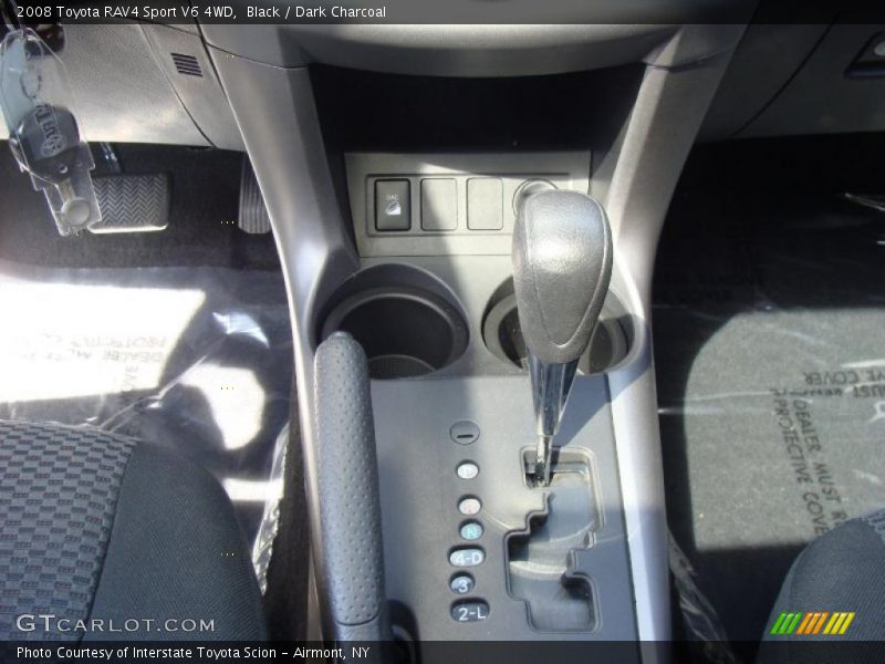 Black / Dark Charcoal 2008 Toyota RAV4 Sport V6 4WD
