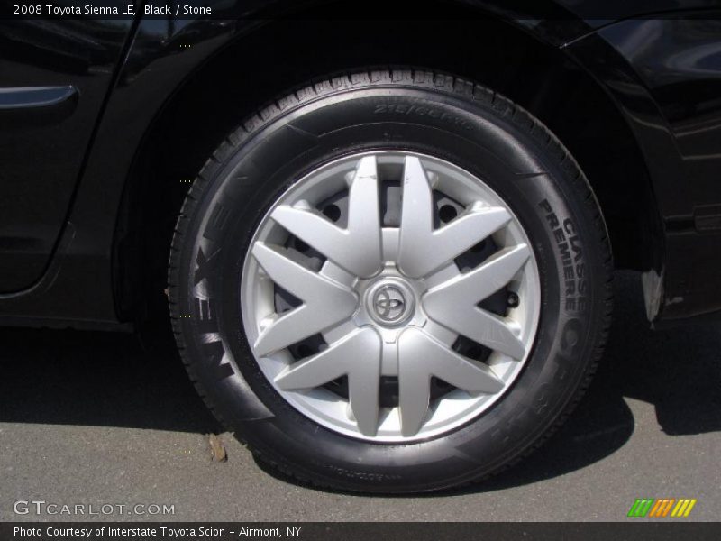 Black / Stone 2008 Toyota Sienna LE