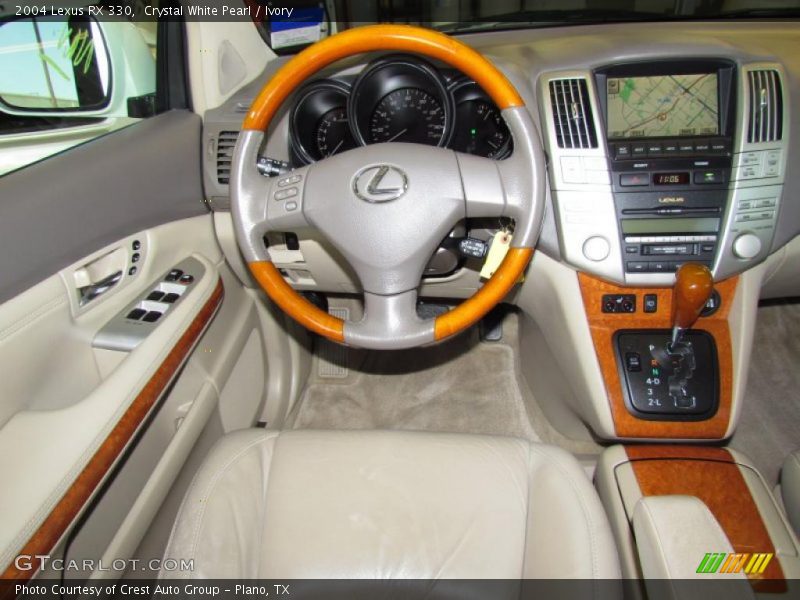 Crystal White Pearl / Ivory 2004 Lexus RX 330