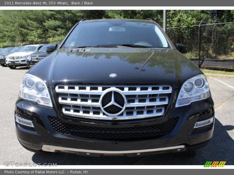 Black / Black 2011 Mercedes-Benz ML 350 4Matic