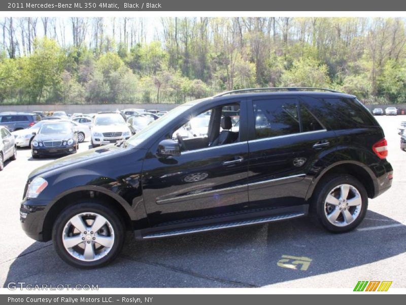 Black / Black 2011 Mercedes-Benz ML 350 4Matic