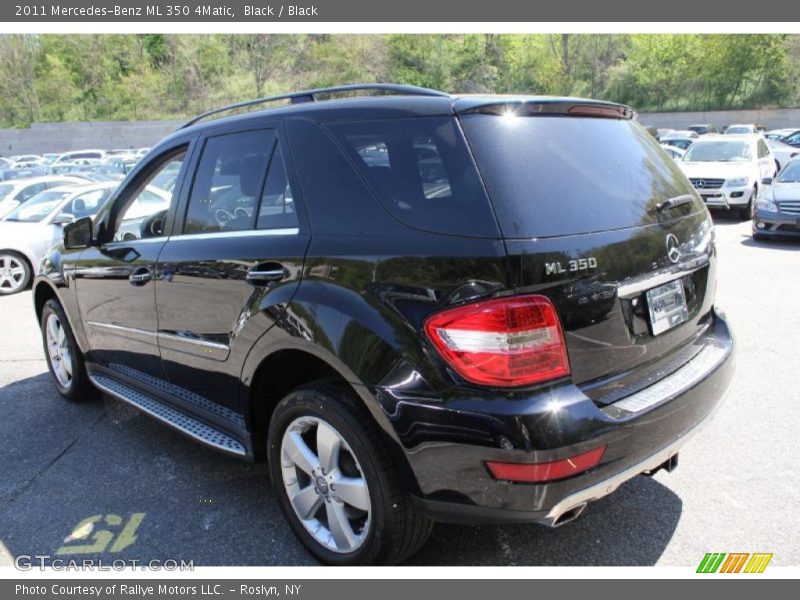 Black / Black 2011 Mercedes-Benz ML 350 4Matic