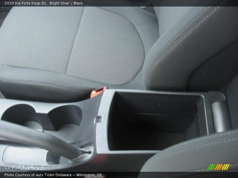 Bright Silver / Black 2010 Kia Forte Koup EX