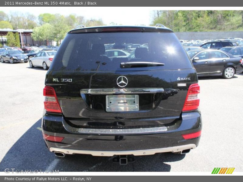 Black / Black 2011 Mercedes-Benz ML 350 4Matic