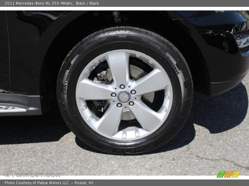 Black / Black 2011 Mercedes-Benz ML 350 4Matic