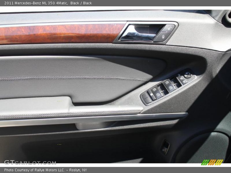 Black / Black 2011 Mercedes-Benz ML 350 4Matic