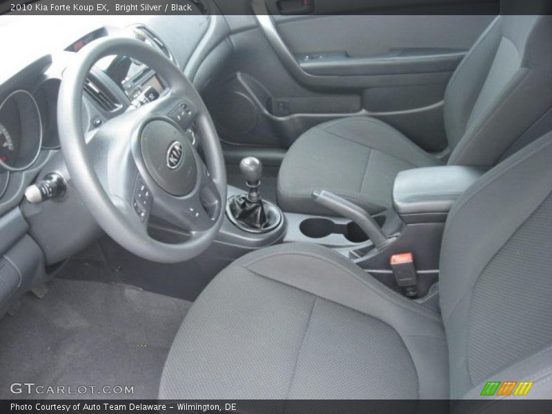  2010 Forte Koup EX Black Interior
