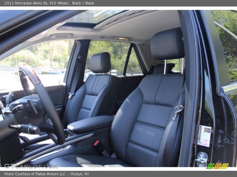 Black / Black 2011 Mercedes-Benz ML 350 4Matic