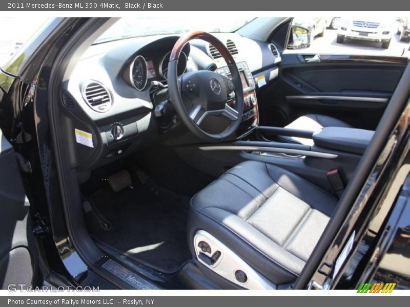 Black / Black 2011 Mercedes-Benz ML 350 4Matic
